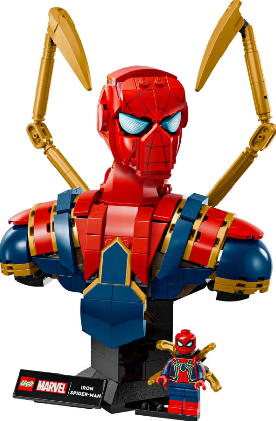 BUSTO DE IRON SPIDERMAN