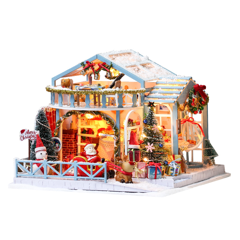 MAQUETA CASA NAVIDAD