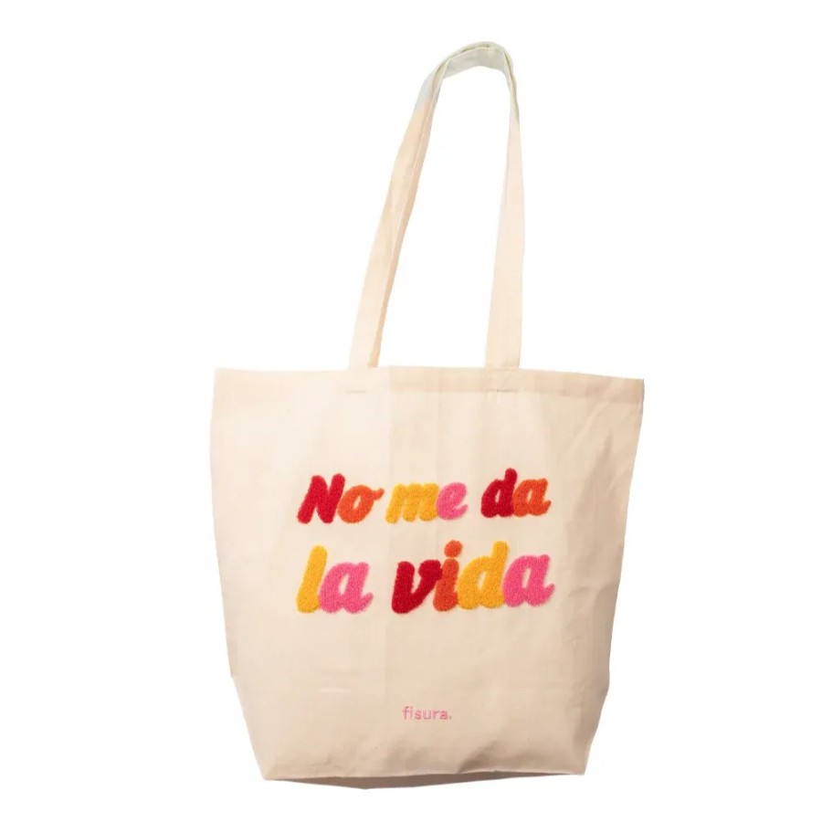 BOLSA COMPRA "NO ME DA LA VIDA"