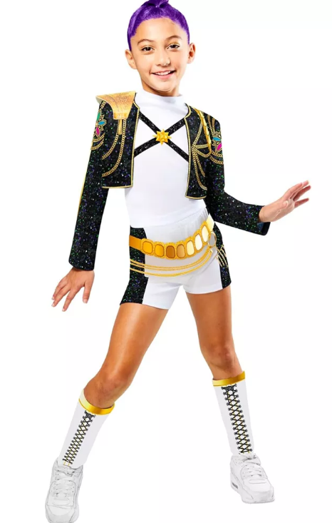DISFRAZ KPOP RUMI GOLDEN T.XS