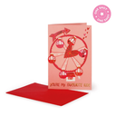 TARJETA FELICITACION SAN VALENTIN