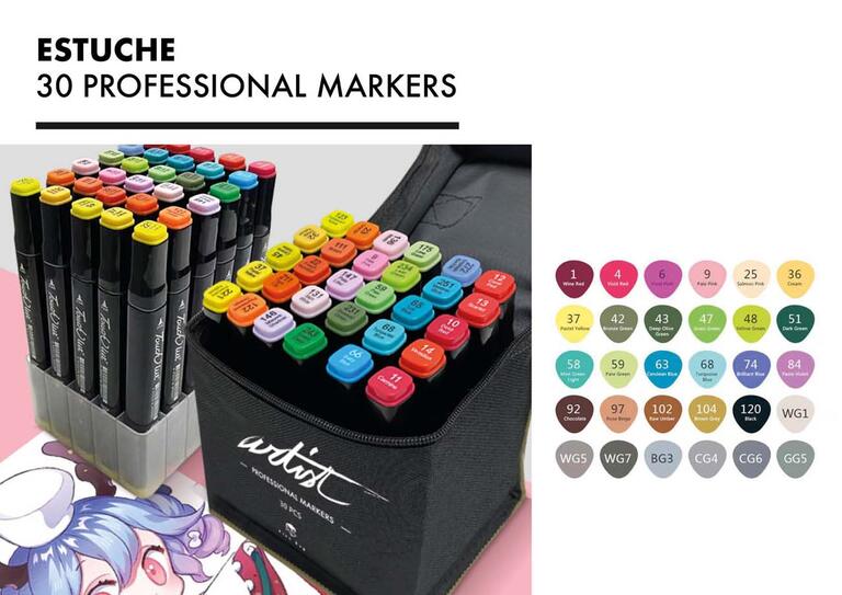 ROTULADORES LUXURY CANVAS(30)