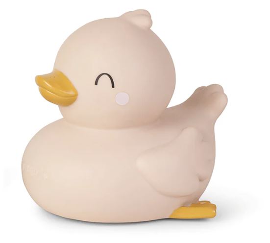 PATITO DE BAÑO GIGANTE CREMA