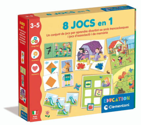 8 JOCS EN 1