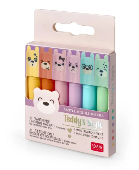 SUBRAYADORES MINI(6)TEDDY'S ST.
