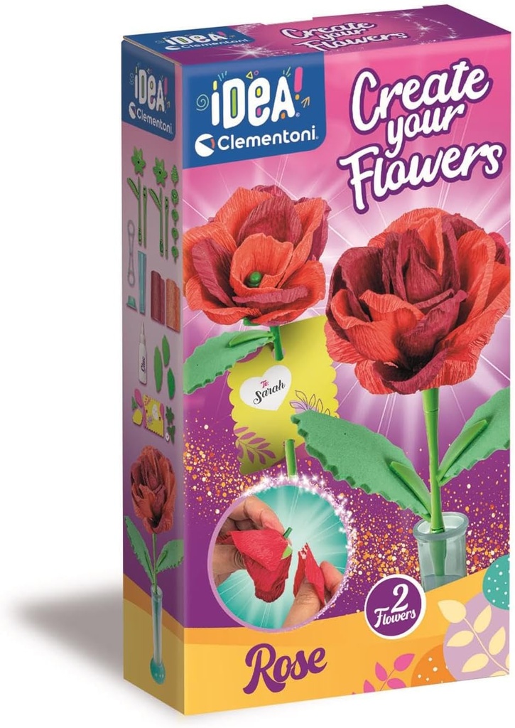 CREA TUS FLORES - ROSA
