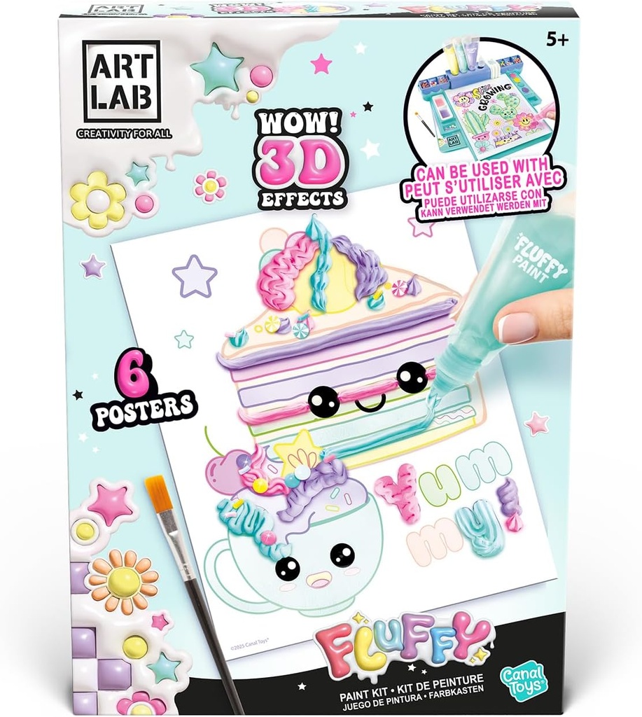 KIT ACUARELAS 3D