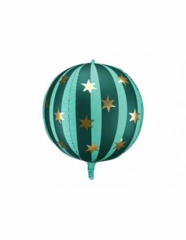 GLOBO MET. VERDE 75CM
