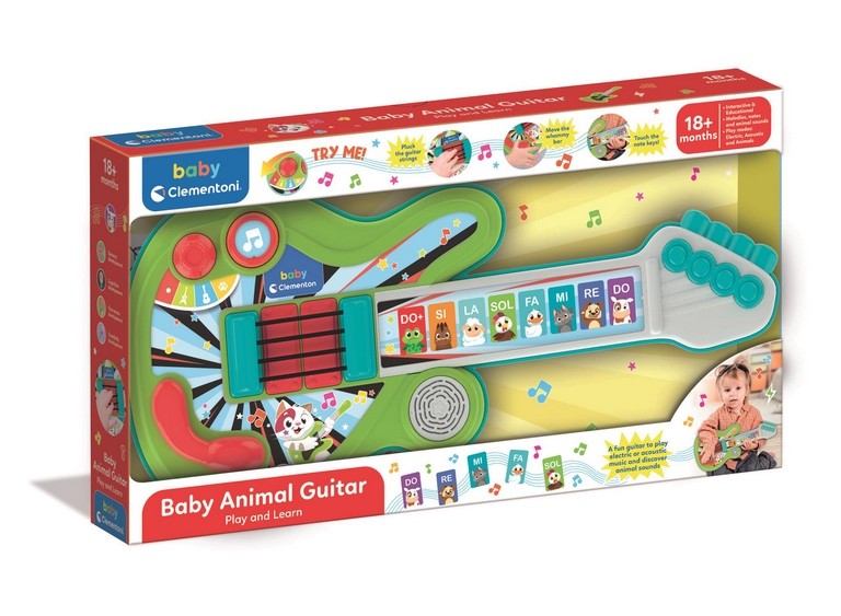 BABY GUITARRA ANIMALES