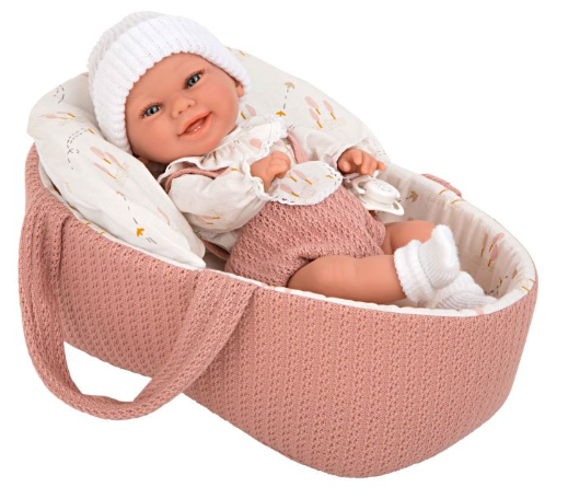 BABYTO ROSA C/CAPAZO 33 CM.
