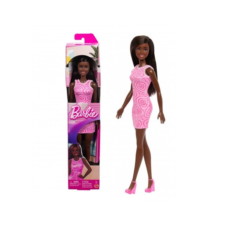 BARBIE CHIC VESTIDO ROSA