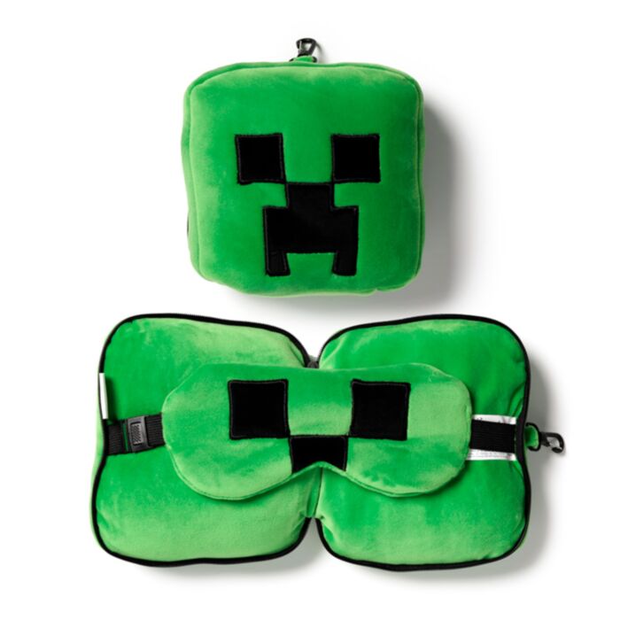 ALMOHADA VIAJE CREEPER MINECRAFT
