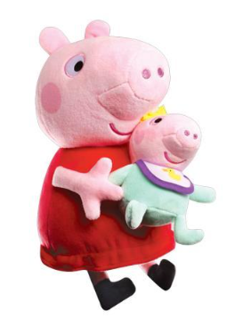 PEPPA PIG C/BEBE 25 CM.