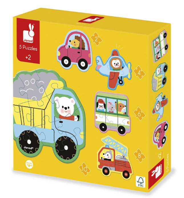 PUZZLES EVOLUT.VEHICULOS(5)