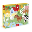 PUZZLE TACTIL DE LA GRANJA
