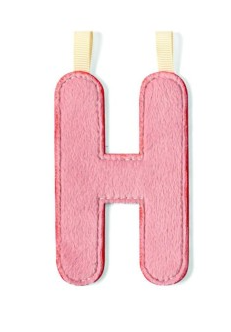 LETRA "H" FOSFORESCENTE