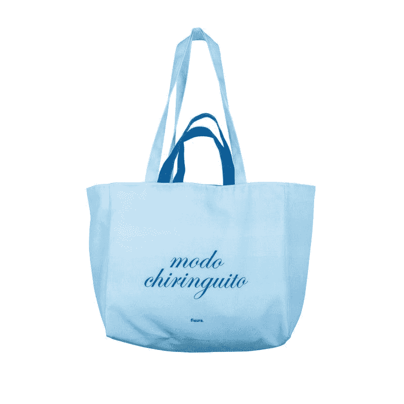 BOLSA PLAYA"MODO CHIRINGUITO"