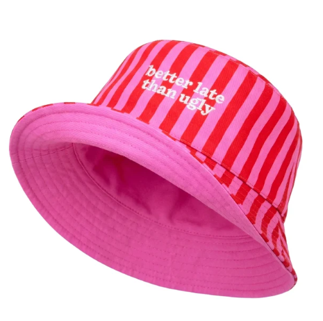 GORRO PESC."BETTER LATE THAN UGLY"