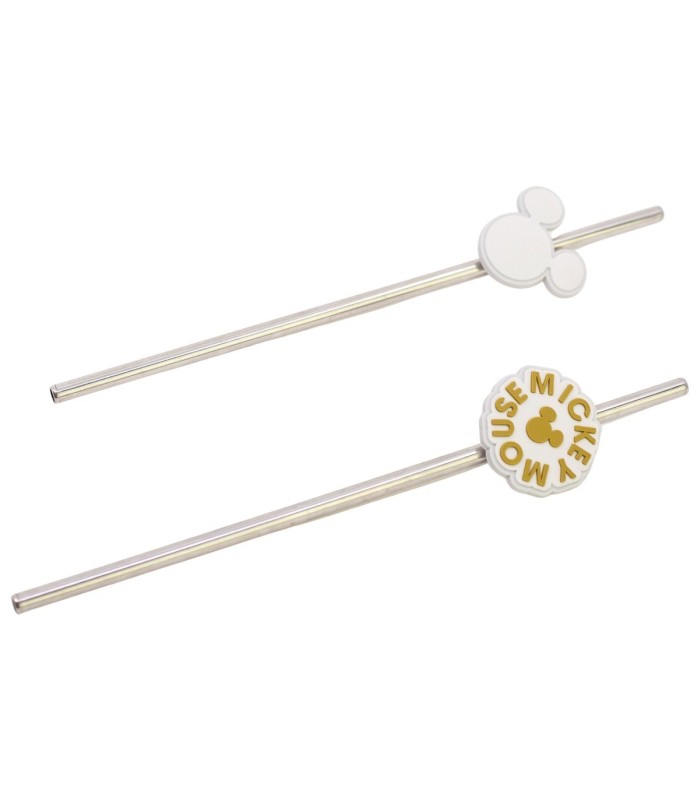 PAJITAS 3D INOX MICKEY