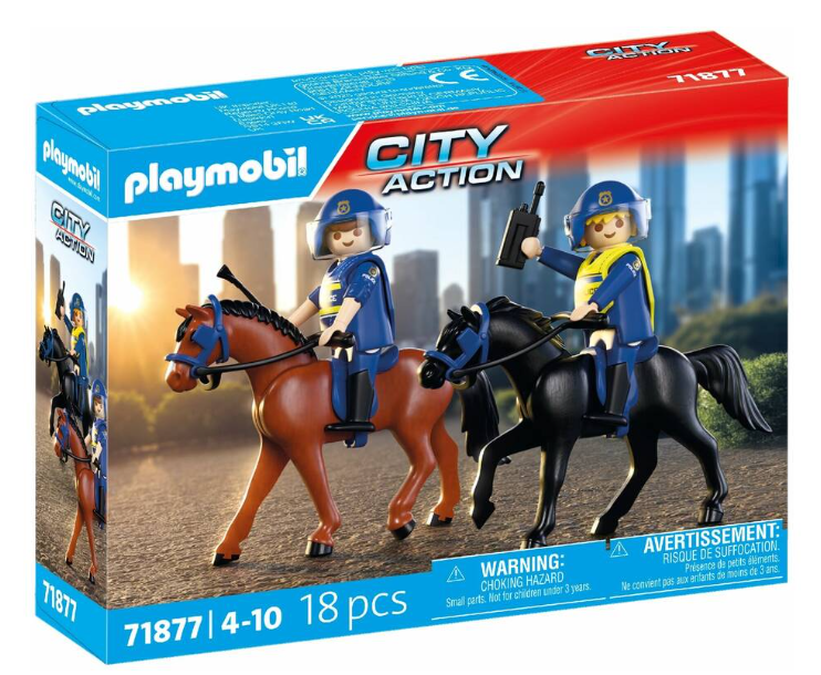 ESCUADRON POLICIAL A CABALLO