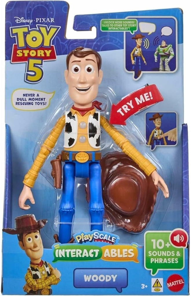 TOY STORY 5 WOODY PARLANCHIN
