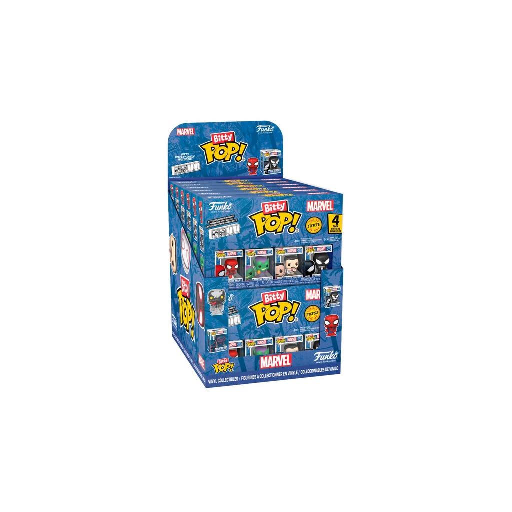 BITTY POP SPIDERMAN (PACK 4)