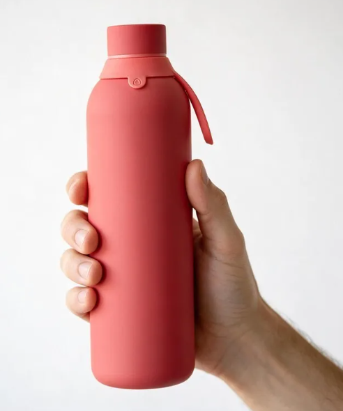 BOTELLA TERM.ROJO CORAL 750ML