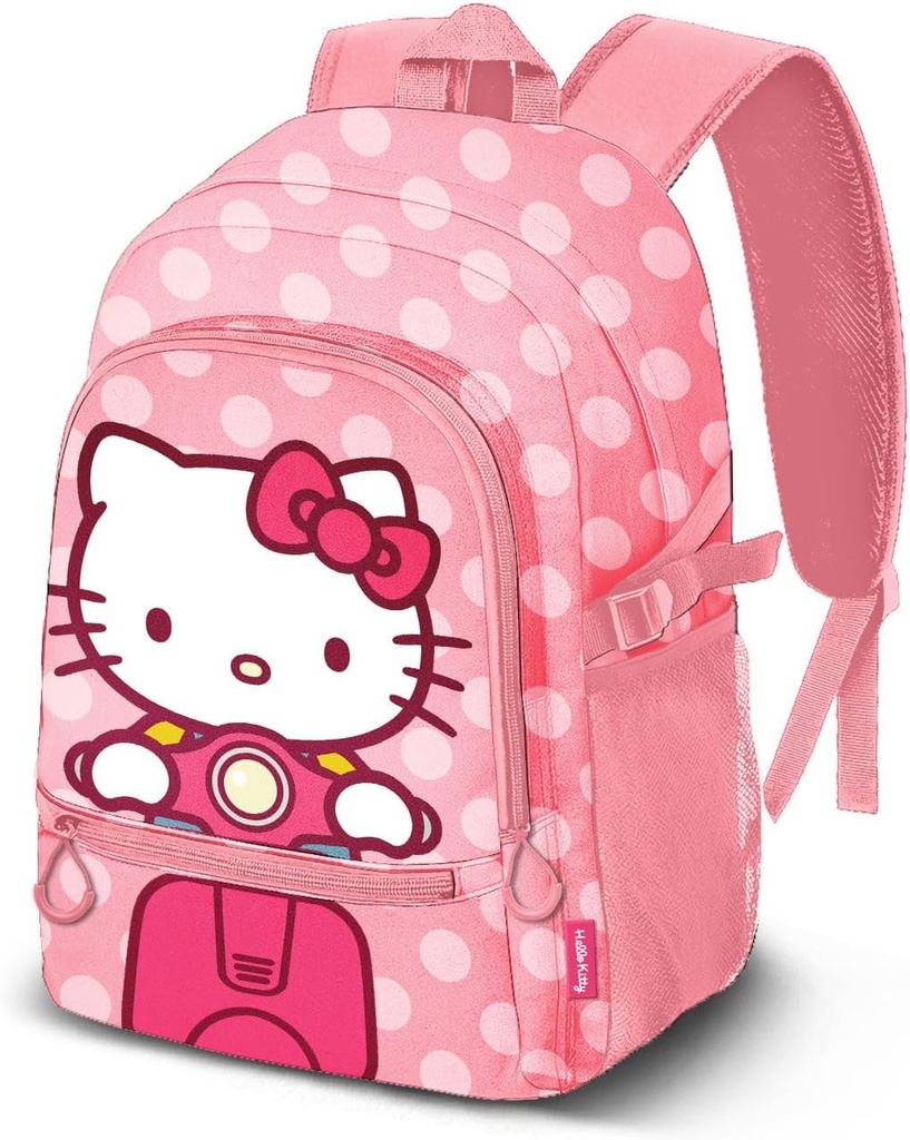 MOCHILA HELLO KITTY FIGHT MOTO