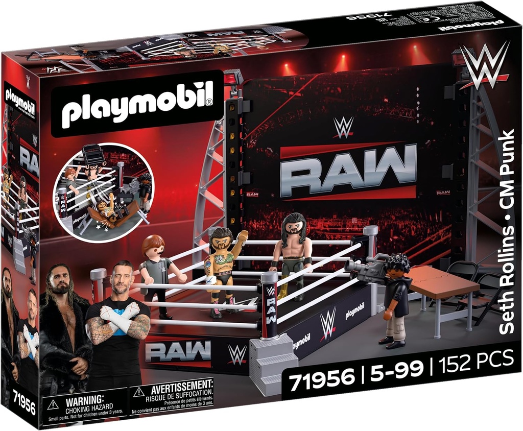 WWE RING RAW SET COLECCIONISTA