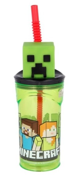 VASO MINECRAFT FIG.3D 360 ML.