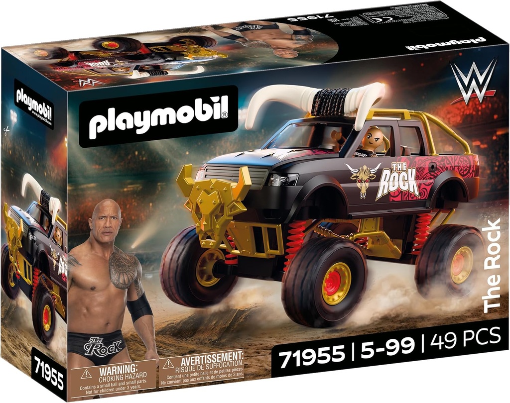 WWE MONSTER TRUCK THE ROCK