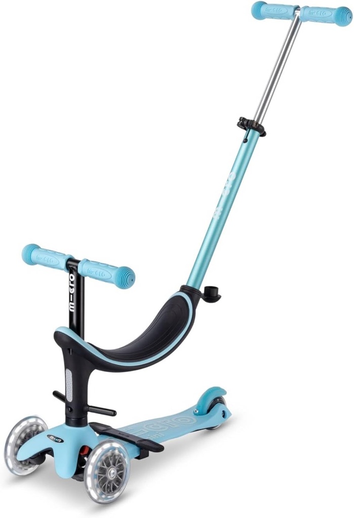 PATINETE MINI 4en1 LED AZUL