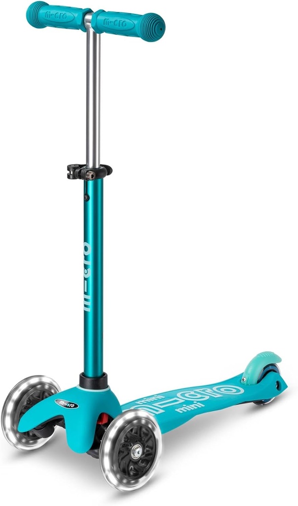 PATINETE MINI DELUXE LED AQUA