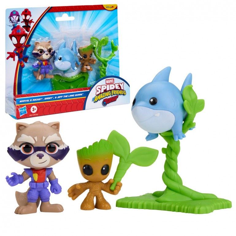 SPIDEY RESC. GROOT Y ROCKET