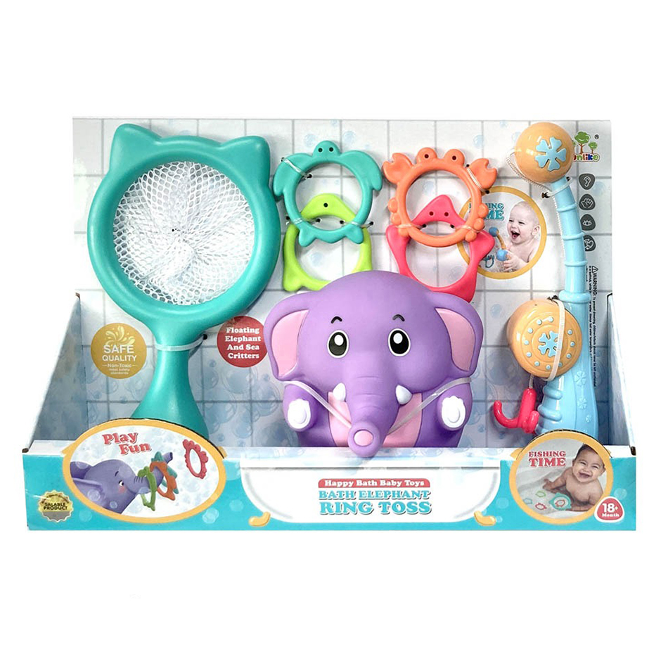 SET JUGUETES BAÑERA ELEFANTE