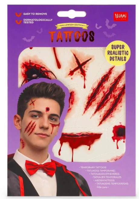 TATUAJES TEMP. HALLOWEEN