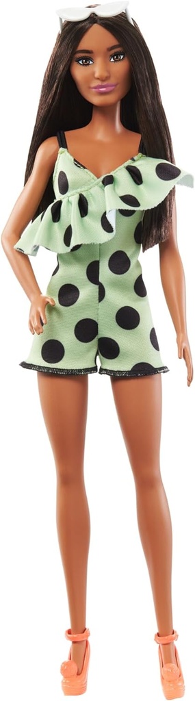 BARBIE VESTIDO ASIMETRICO
