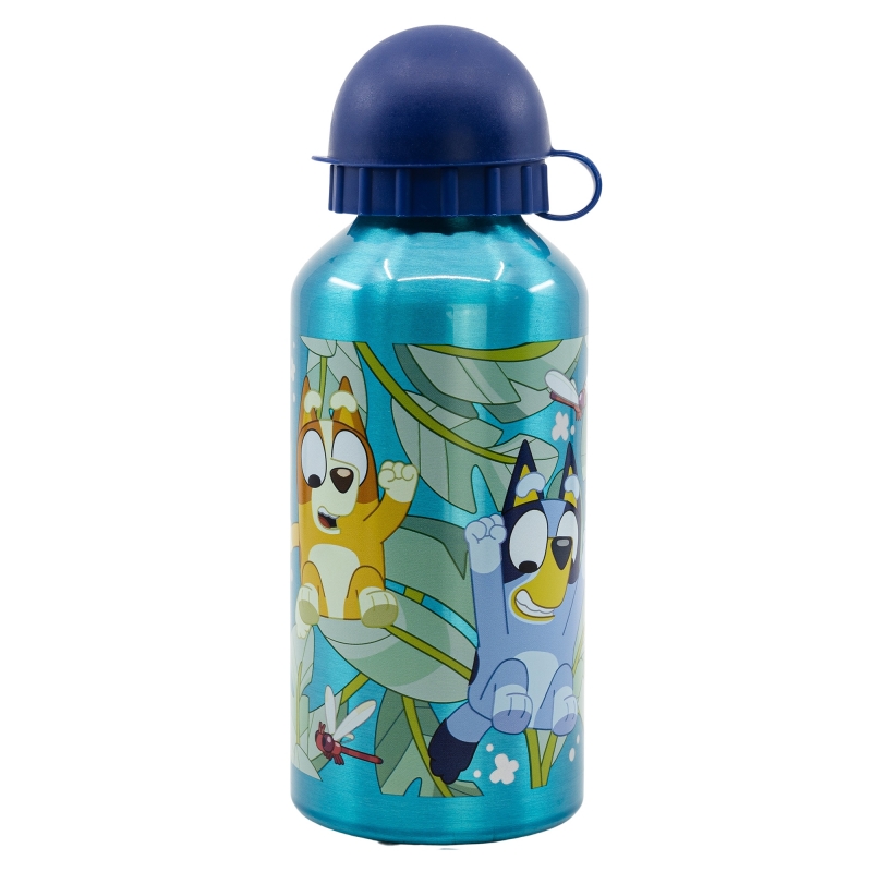 BOTELLA BLUEY ALUMINIO 400 ML.