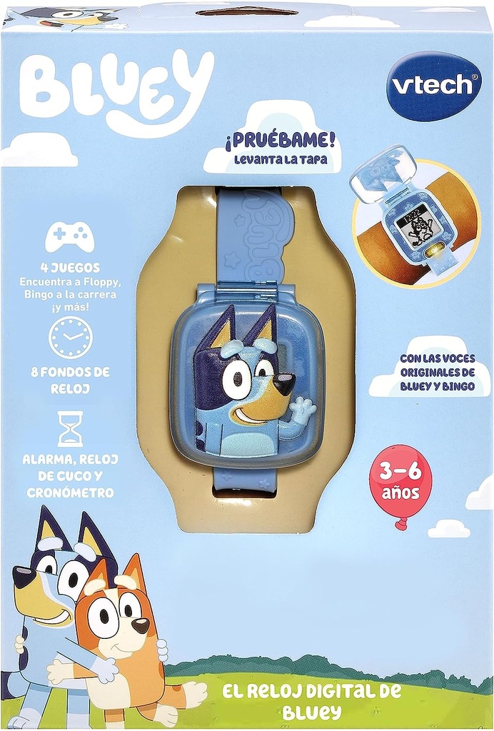 RELOJ DIGITAL BLUEY