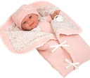 BABYTO ROSA 35 CM. C/MANTITA