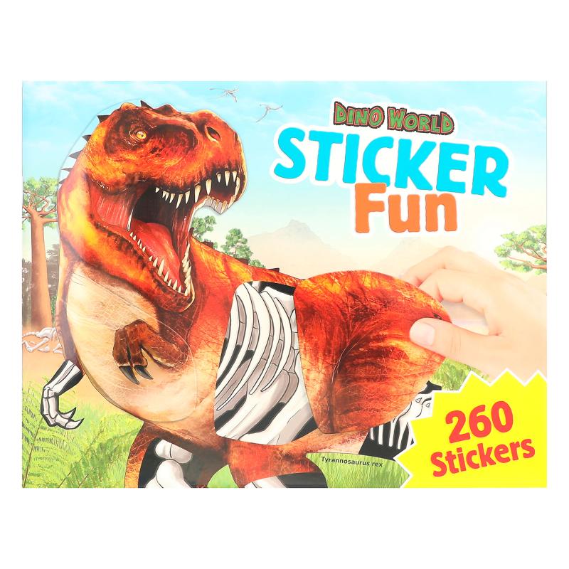 SITCKER FUN DINO WORLD