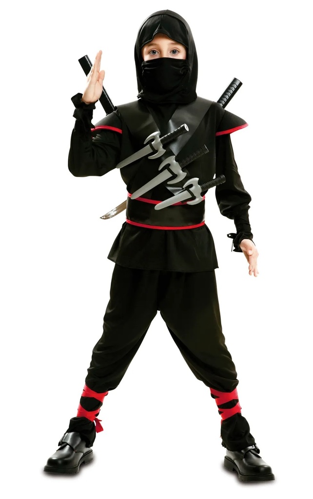DISFRAZ KILLER NINJA T.7-9