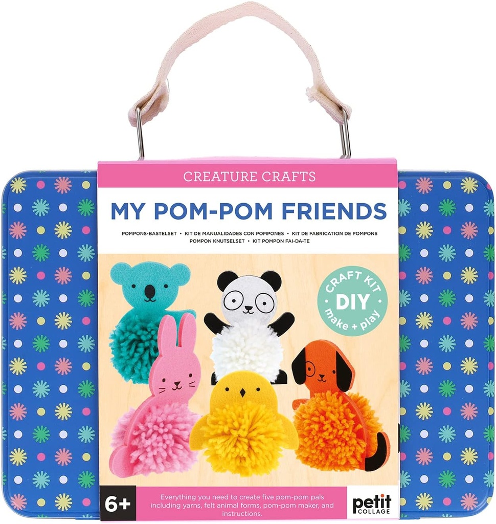 KIT MANUALIDADES C/POMPONES
