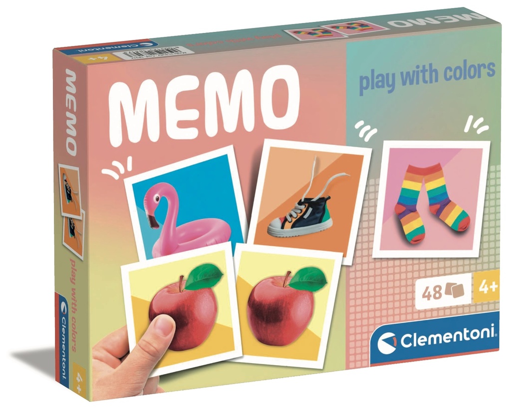 MEMO POCKET-JUEGA C/COLORES