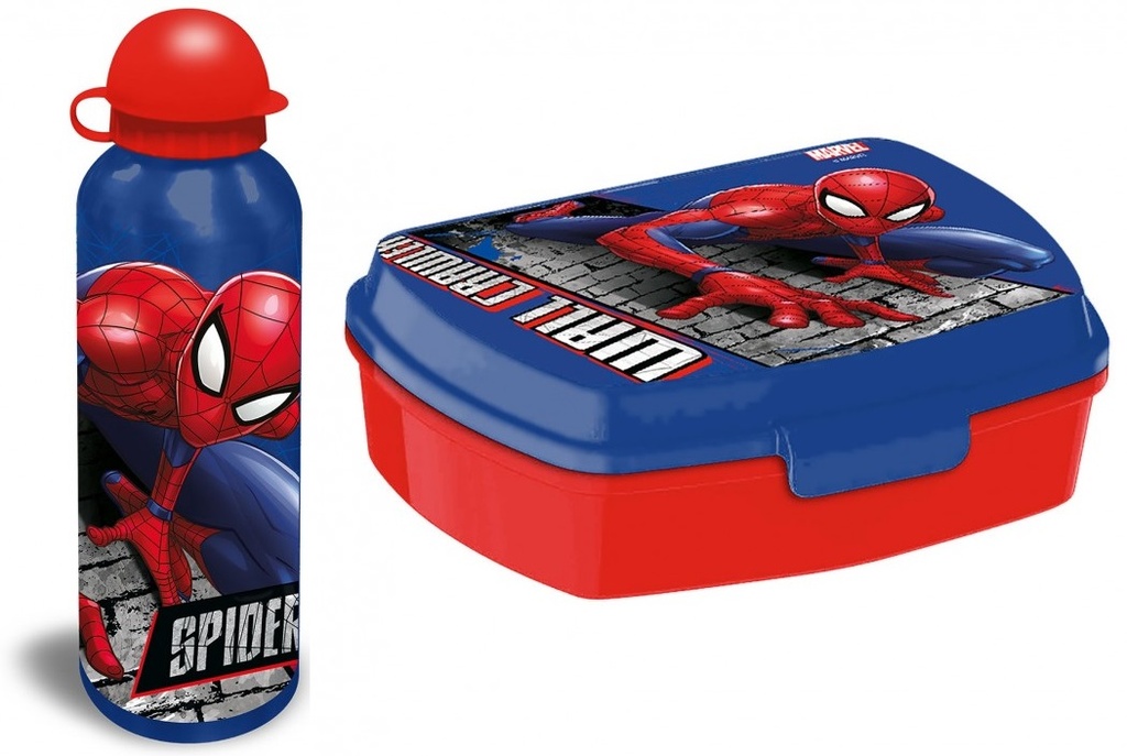 BOTELLA 500+SANDW.SPIDERMAN