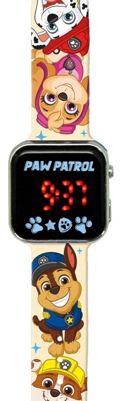 RELOJ LED PAW PATROL