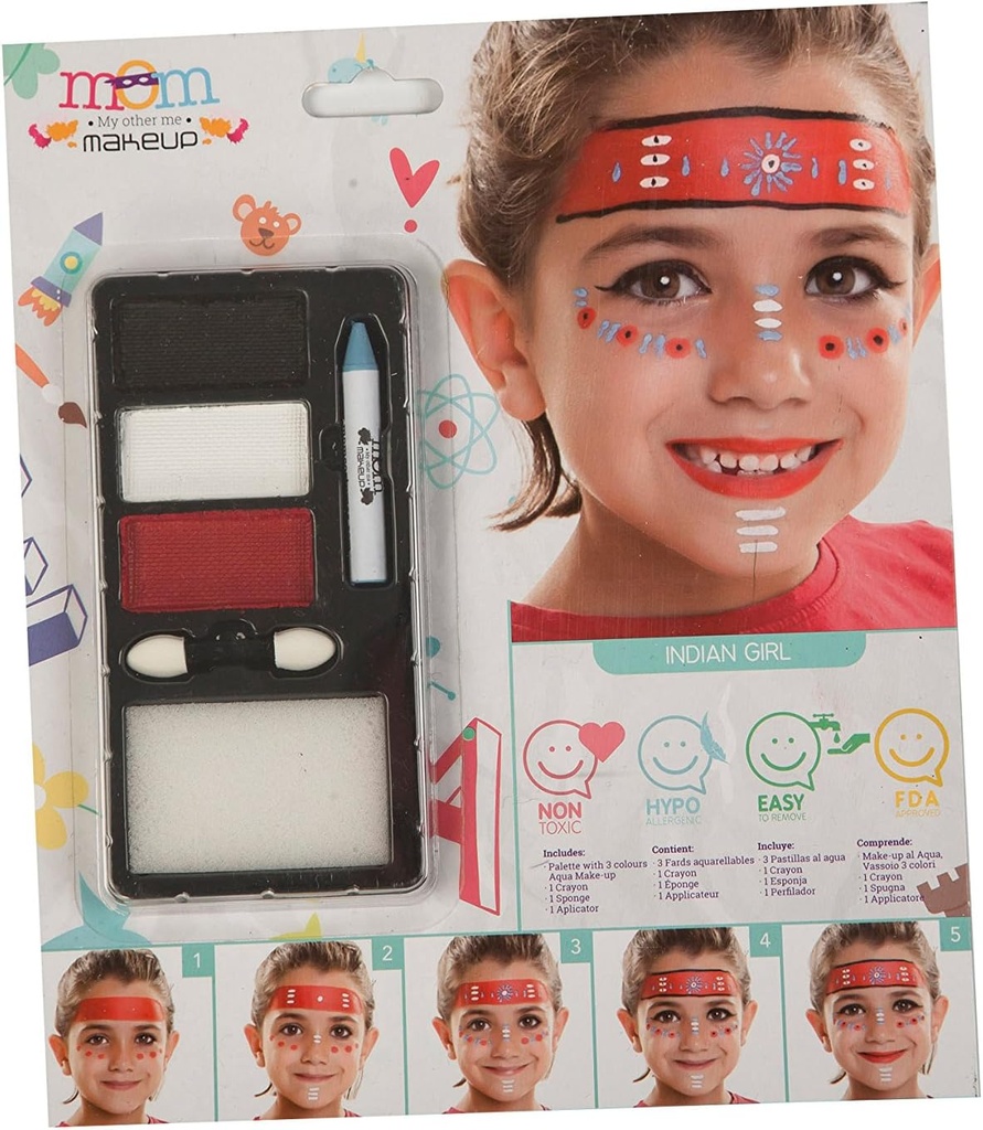 KIT MAQUILLAJE INDIA