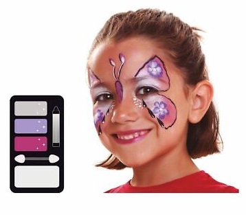 KIT MAQUILLAJE MARIPOSA PERLADO