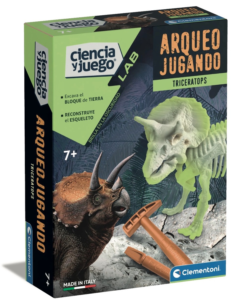 ARQUEOJUGANDO TRICERATOPS FL.