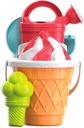 CUBO PLAYA HELADO C/ACCES.